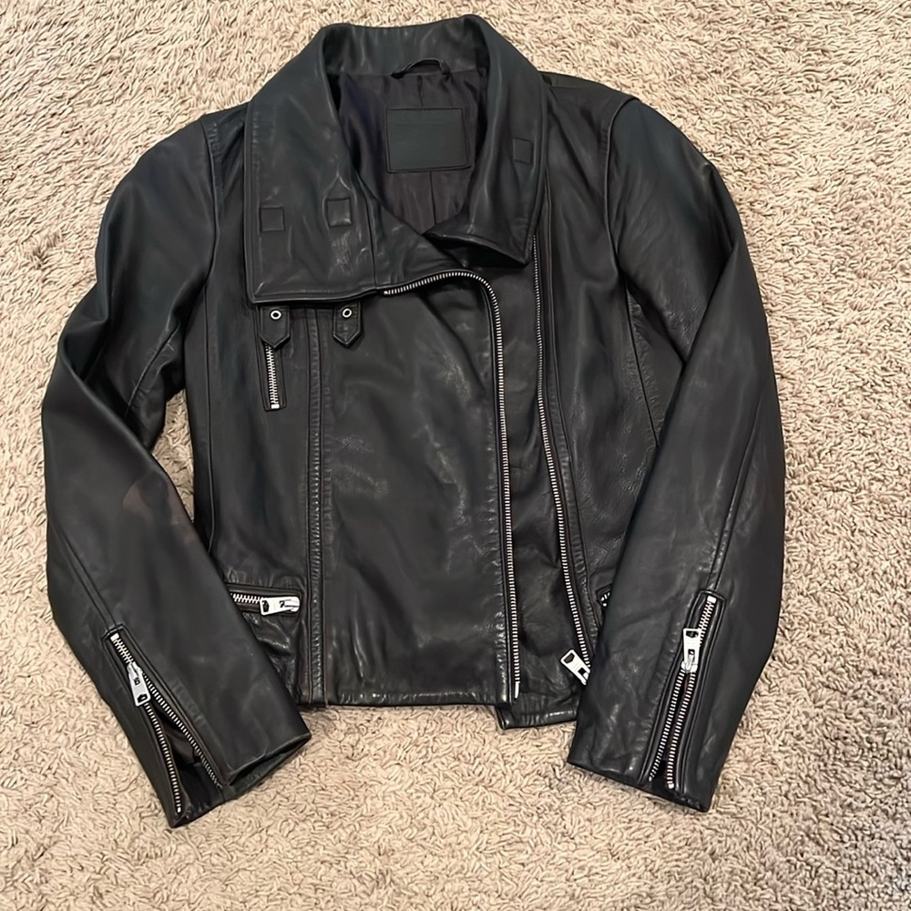 All Saints Leather Jacket